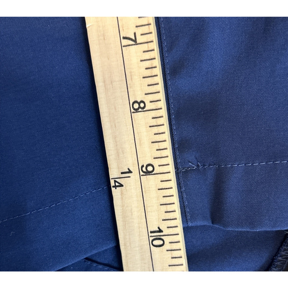 Nike Men’s Navy Blue Golf Shorts Size 32 Dri Fit Cargo Pockets Flat Front - Picture 7 of 7